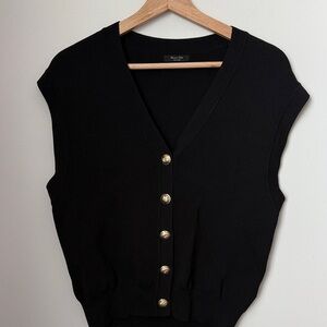 Massimo Dutti Black Vest
